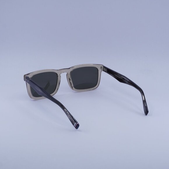 Tommy Hilfiger TH 2068/S 010A IR Sunglasses Beige Square Frame, Grey Lenses - Picture 9 of 11